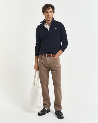 Bαμβακερό Πουλόβερ Half-zip GANT