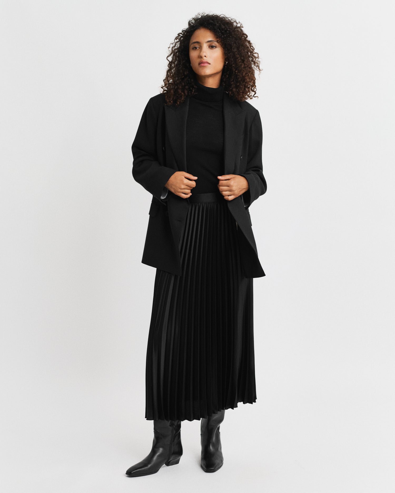 Σατέν Πλίσε Φούστα