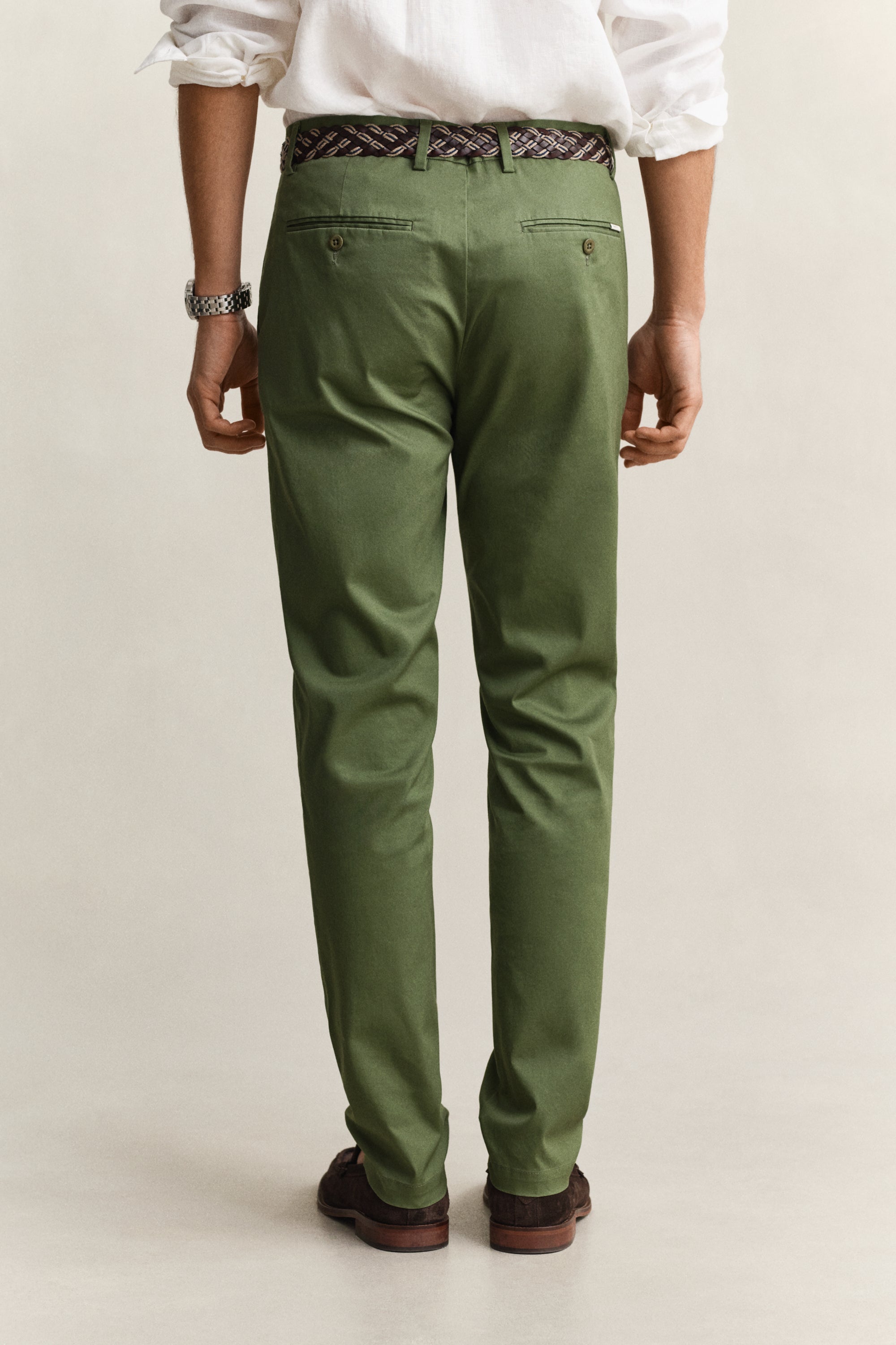 Παντελόνι Sport Chinos Σε Στενή Γραμμή (L34)