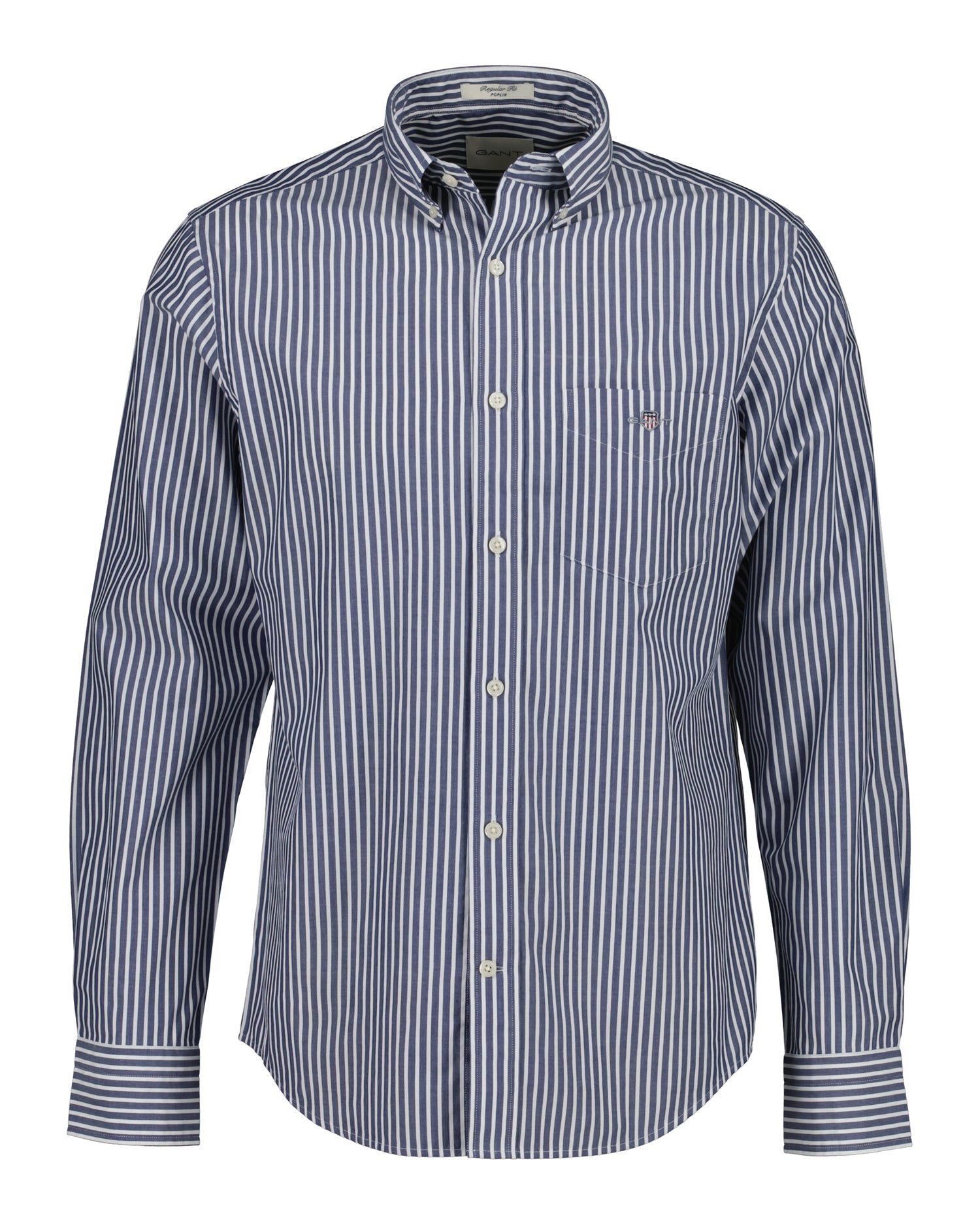 Πουκάμισο Ριγέ Poplin Σε Κανονική Γραμμή (TSEK NOYMERA) GANT