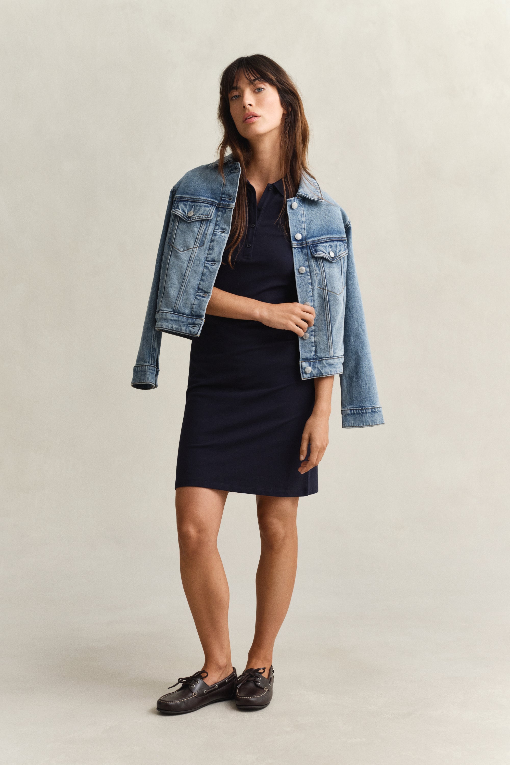 Φόρεμα Πόλο Πικέ Με Λογότυπο Shield