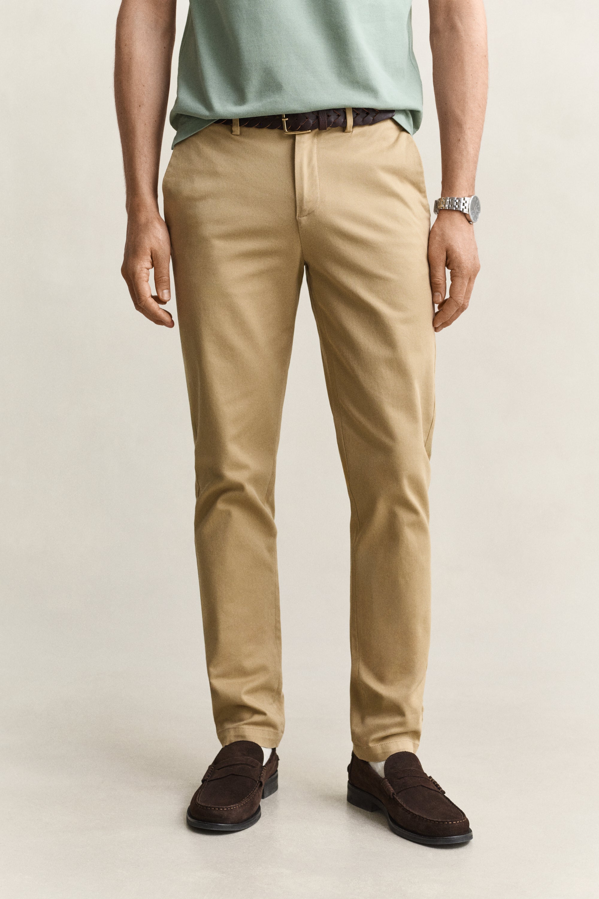 Παντελόνι Smart Chinos Σε Στενή Γραμμή (L34)