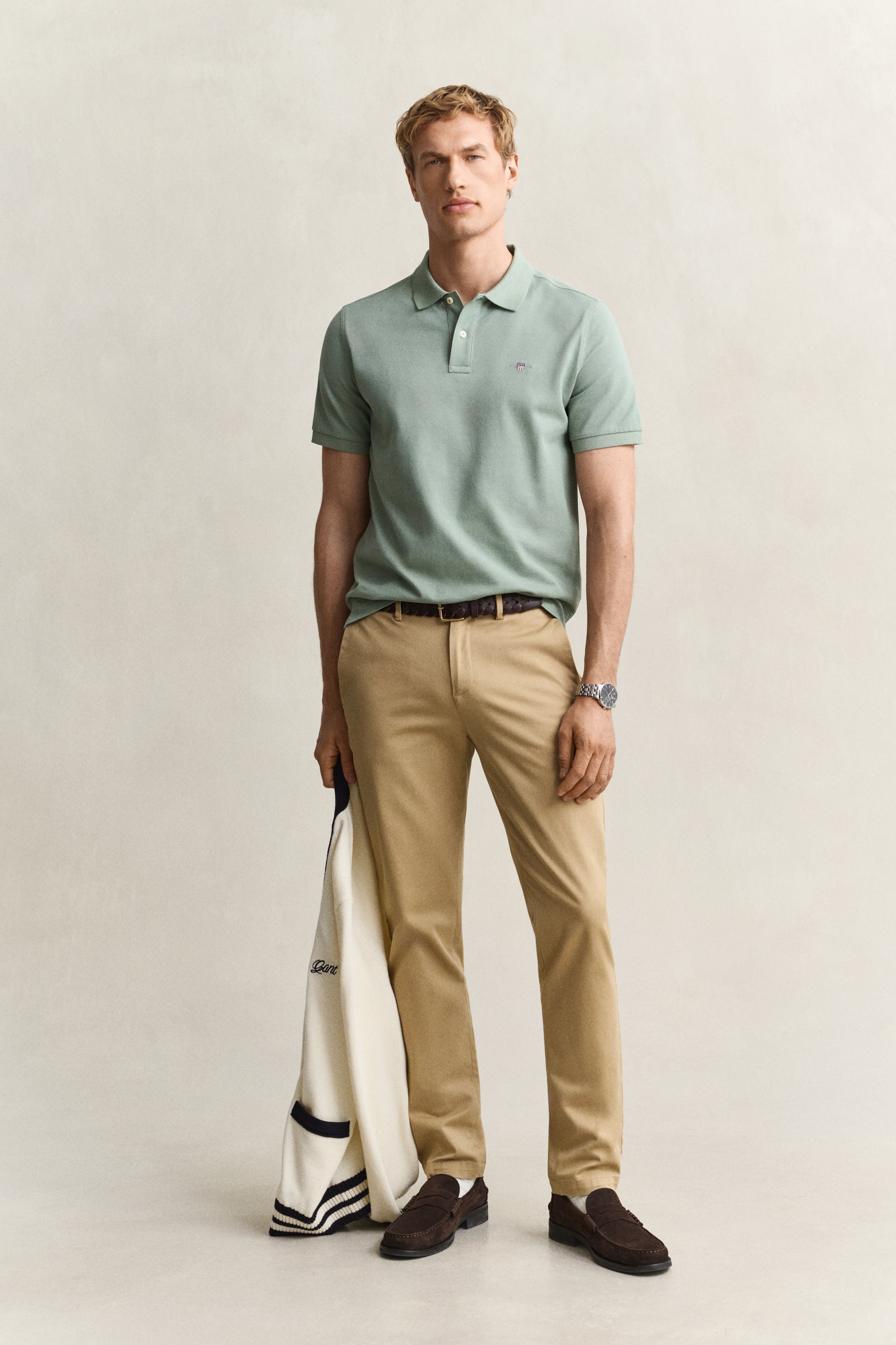 Παντελόνι Smart Chinos Σε Στενή Γραμμή (L34)