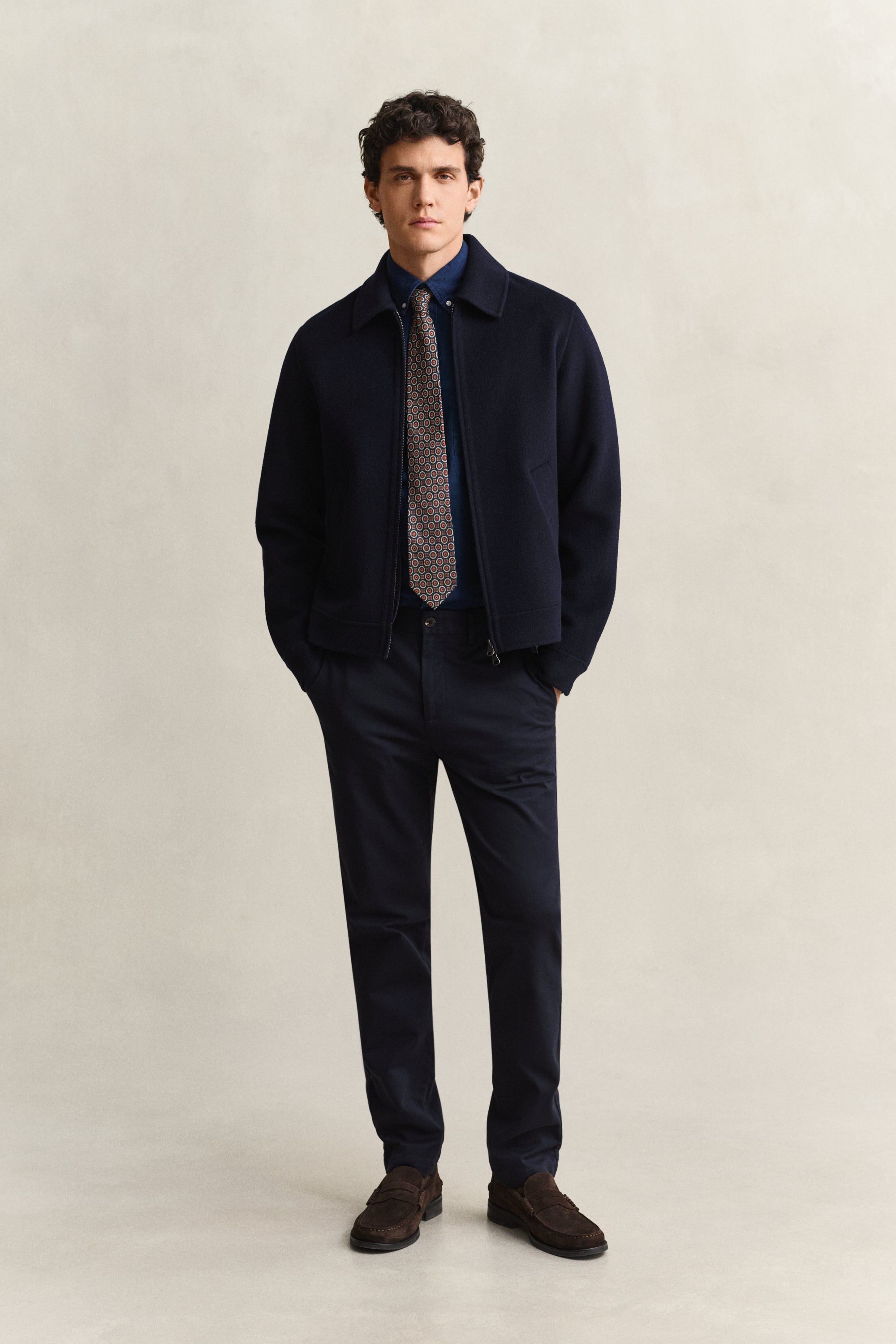 Παντελόνι Smart Chinos Σε Στενή Γραμμή (L34)