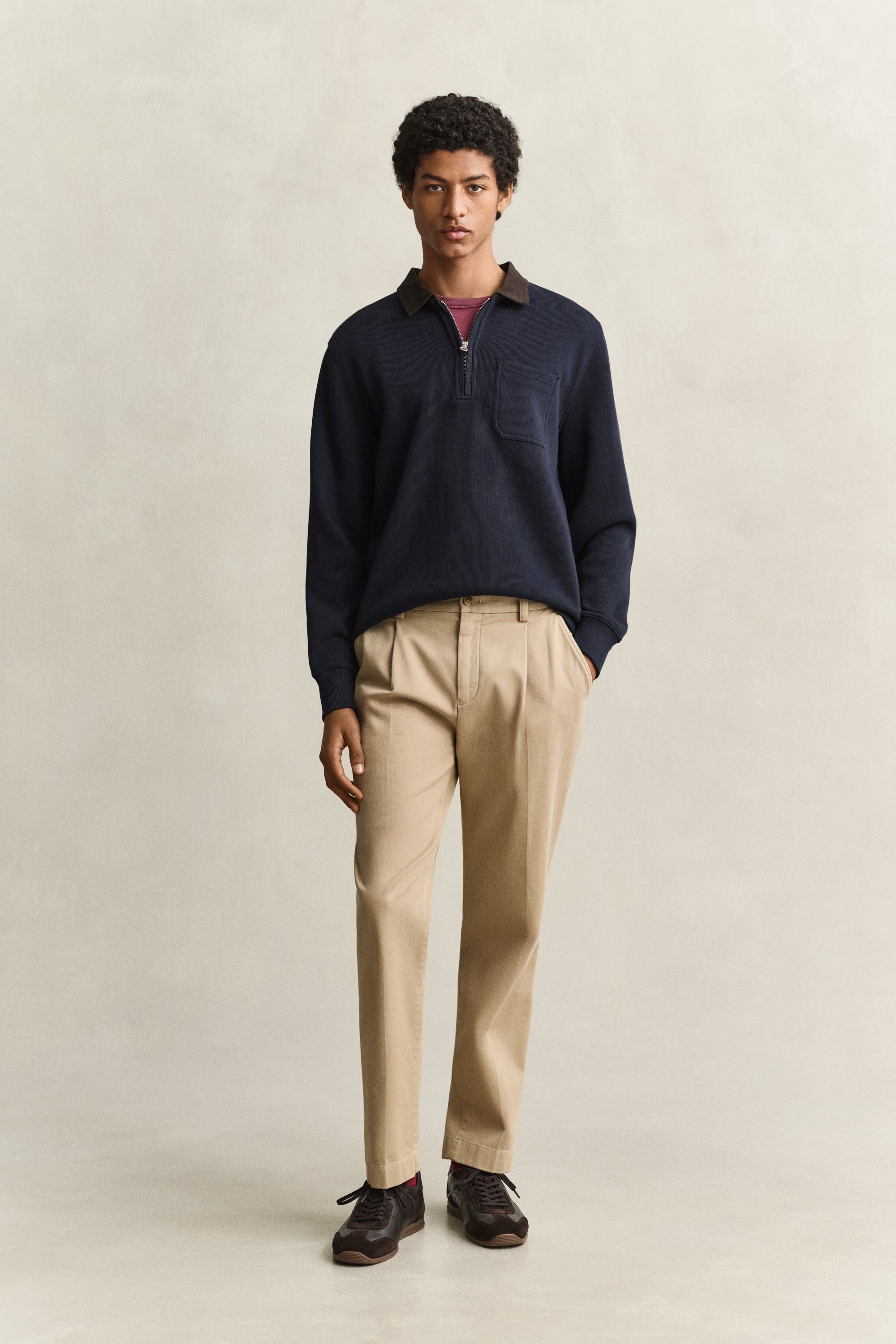 Μπλούζα Heavy Rugger Half Zip