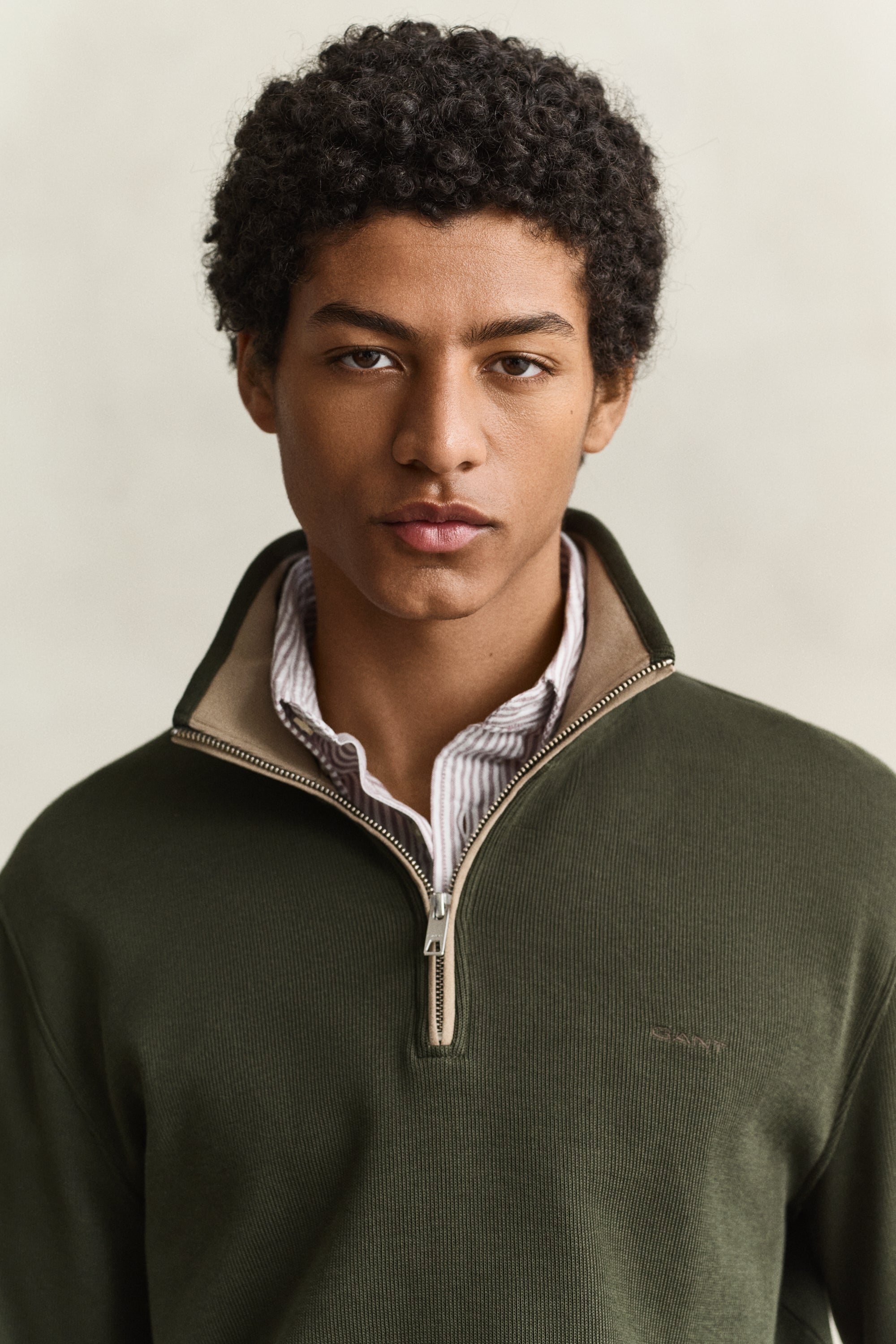 Φούτερ Ριμπ Half-Zip