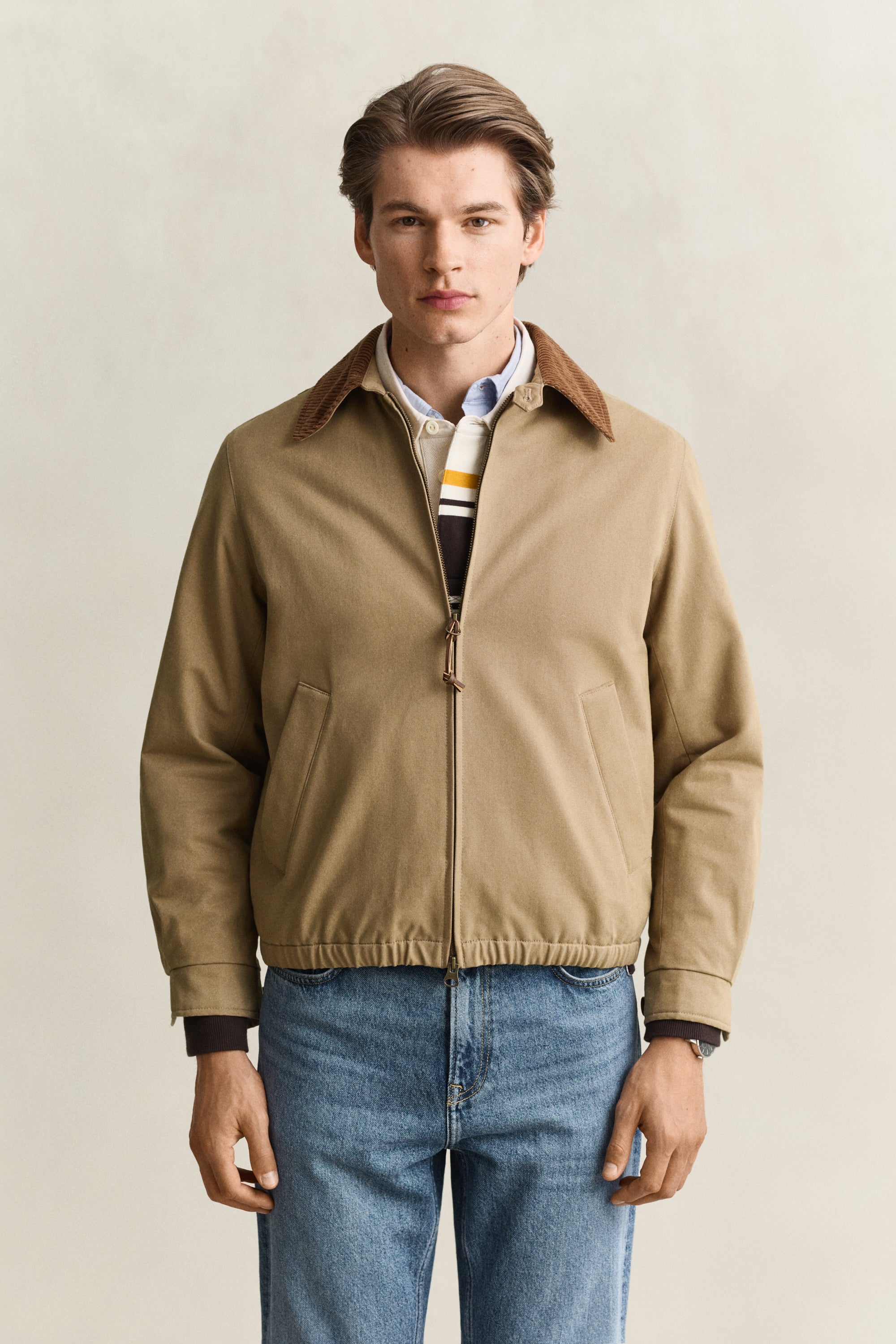 Μπουφάν Harrington Moleskin
