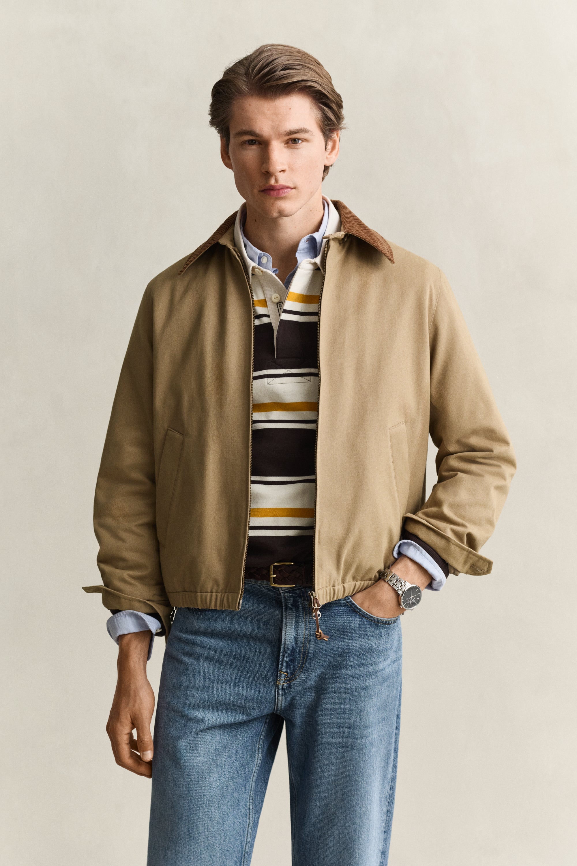 Μπουφάν Harrington Moleskin