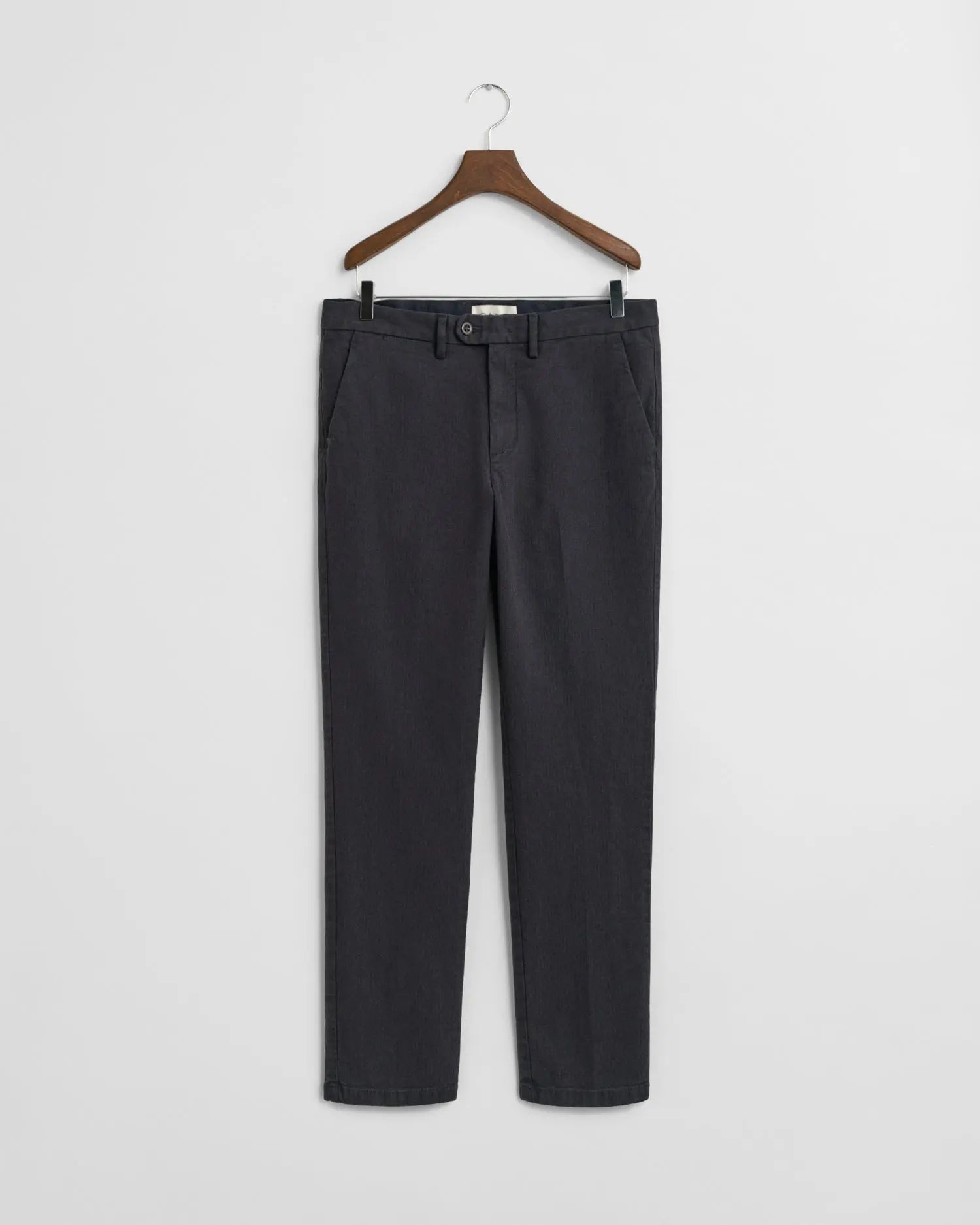 Παντελόνι Herringbone Βαμβακερό Σε Στενή Γραμμή GANT