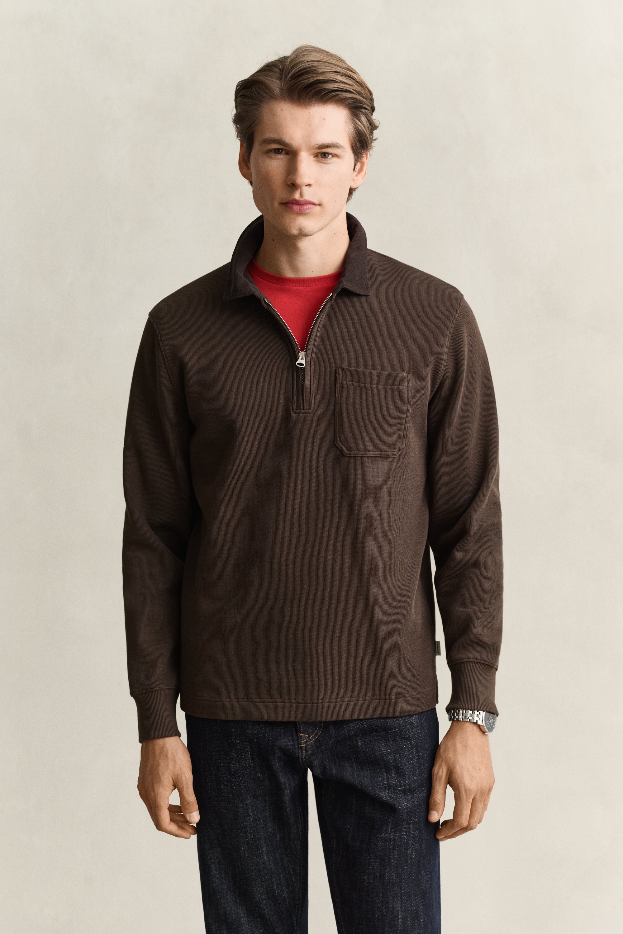 Μπλούζα Heavy Rugger Half Zip