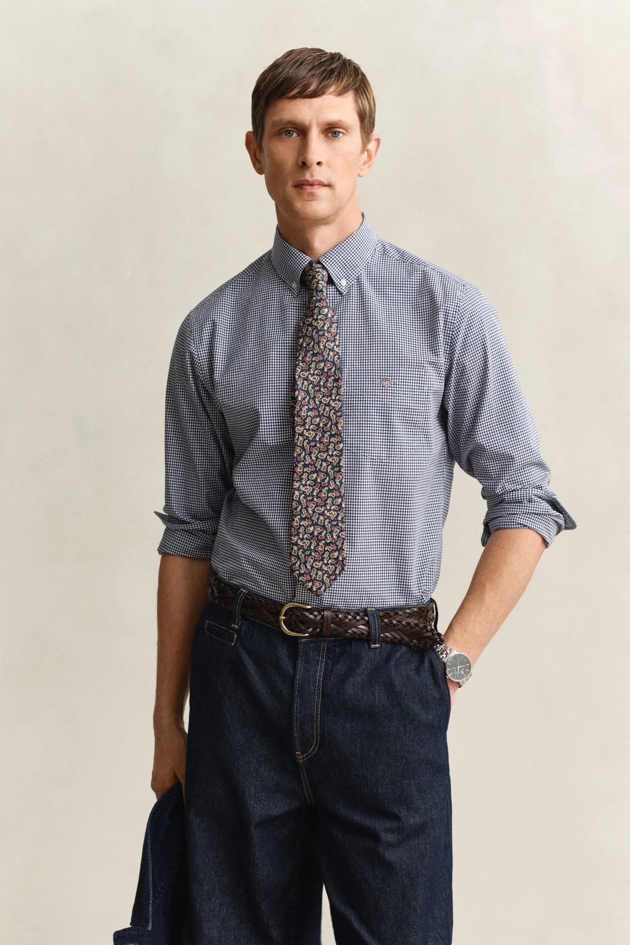 Πουκάμισο Ποπλίνα Με Καρό Gingham