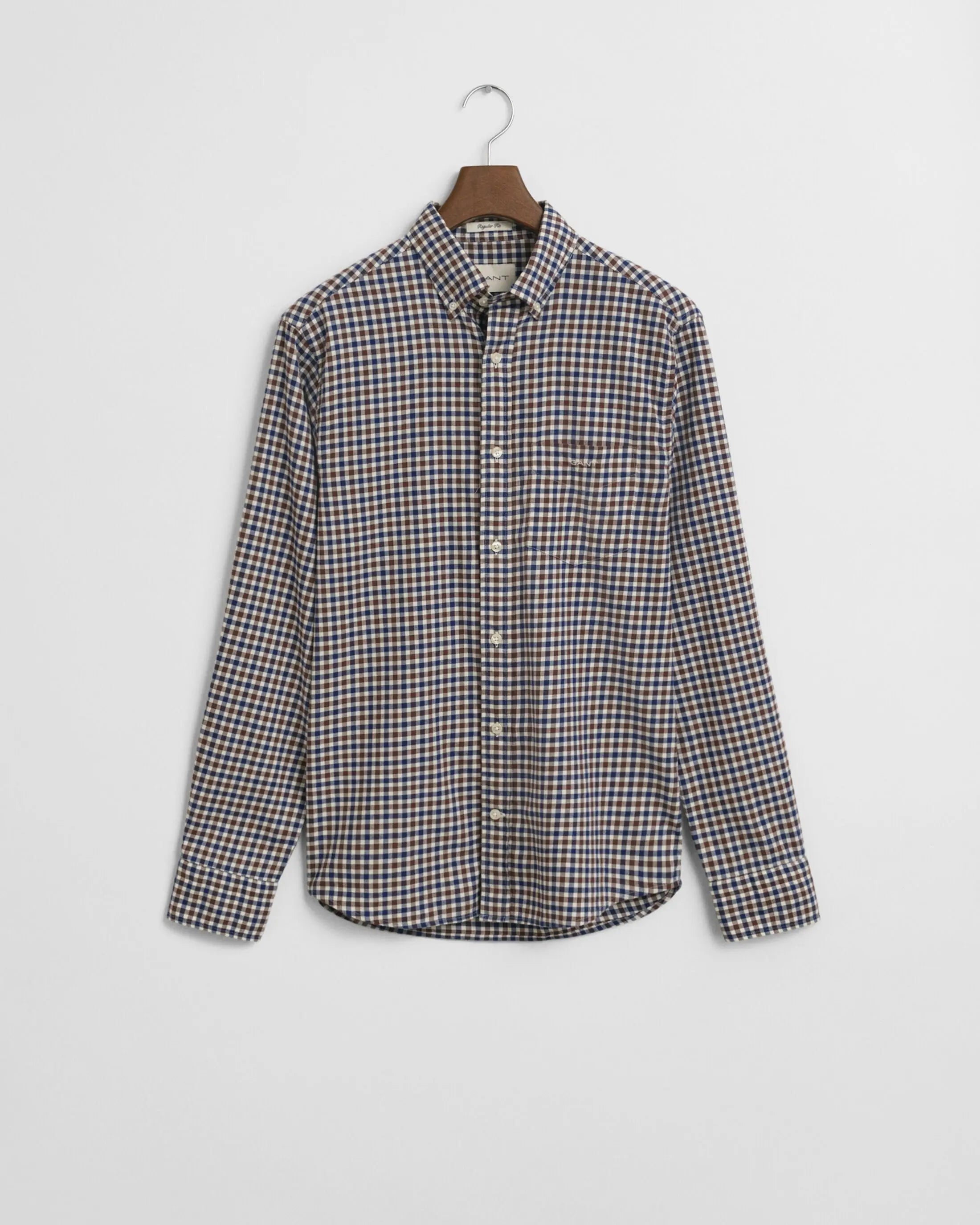 Πουκάμισο Kαρό Gingham Twill Σε Κανονική Γραμμή GANT