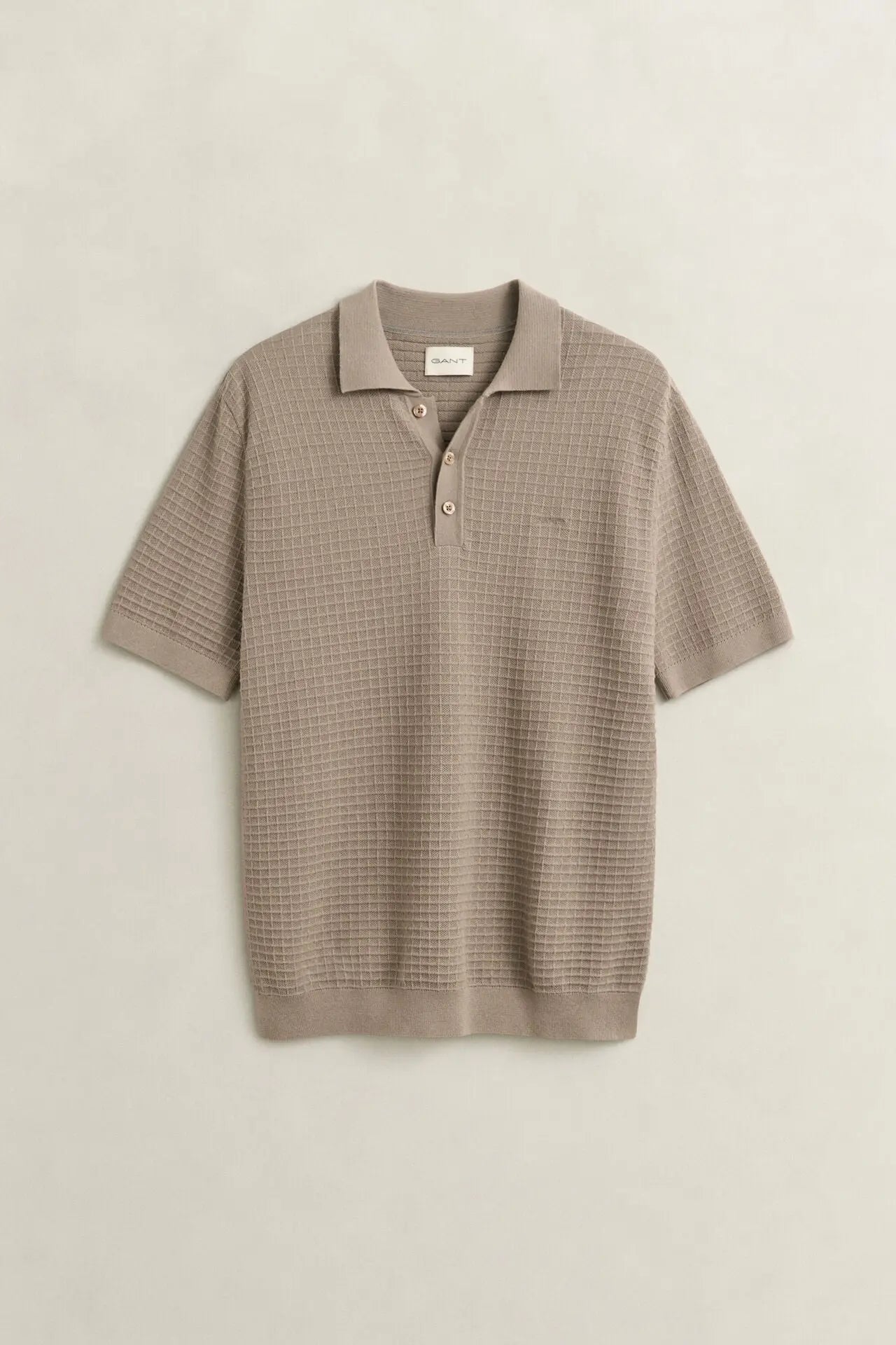 Πουλόβερ Κοντομάνικο Textured GANT