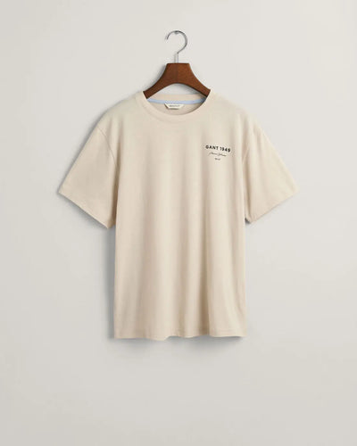 T-Shirt Script Graphic Για Έφηβους (Outlet) GANT