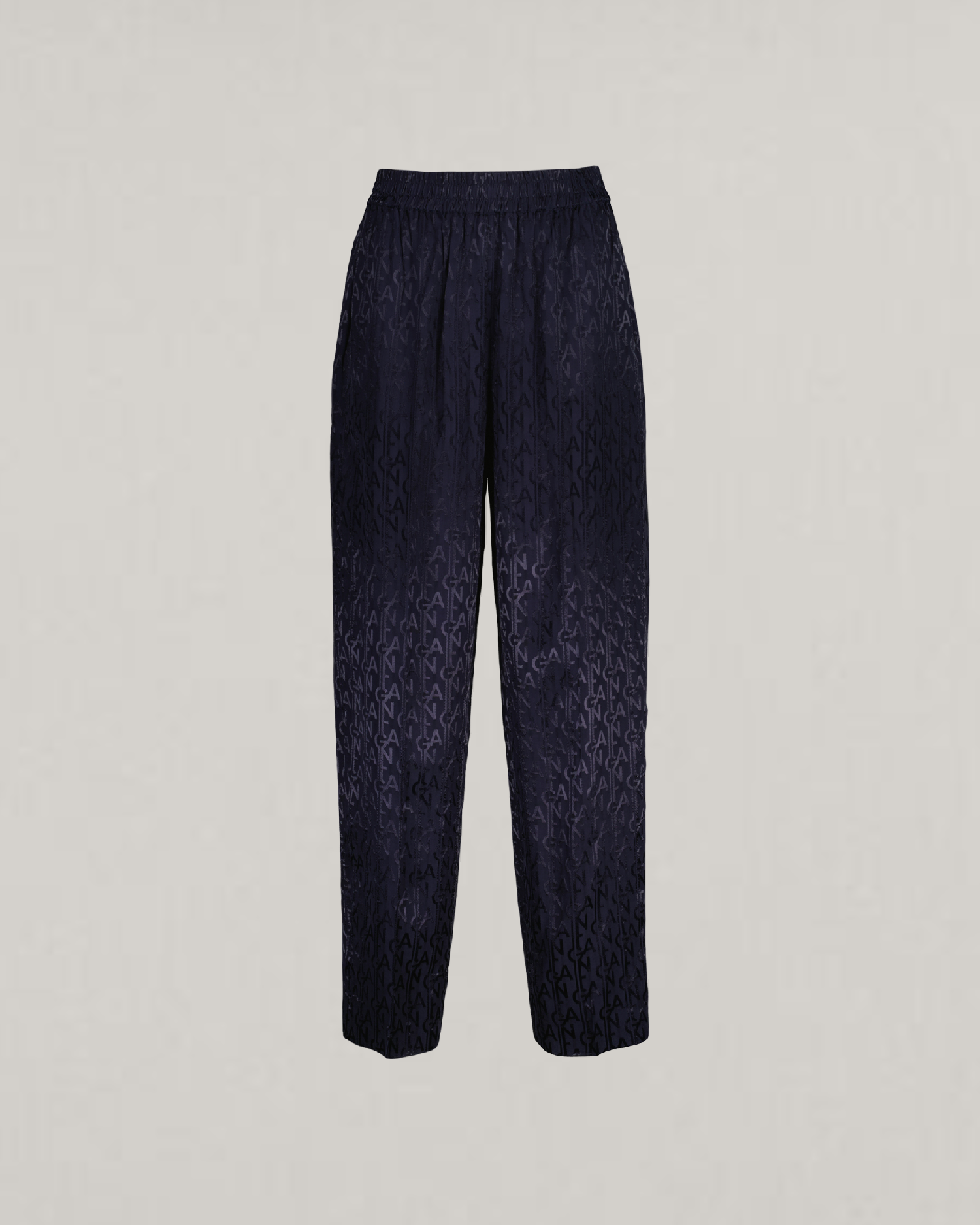 Παντελόνι Pull on Ζακάρ Με Μοτίβο Monogram Σε Χαλαρή Γραμμή (Outlet) ΕΠΙΣΤΡΟΦΗ GANT