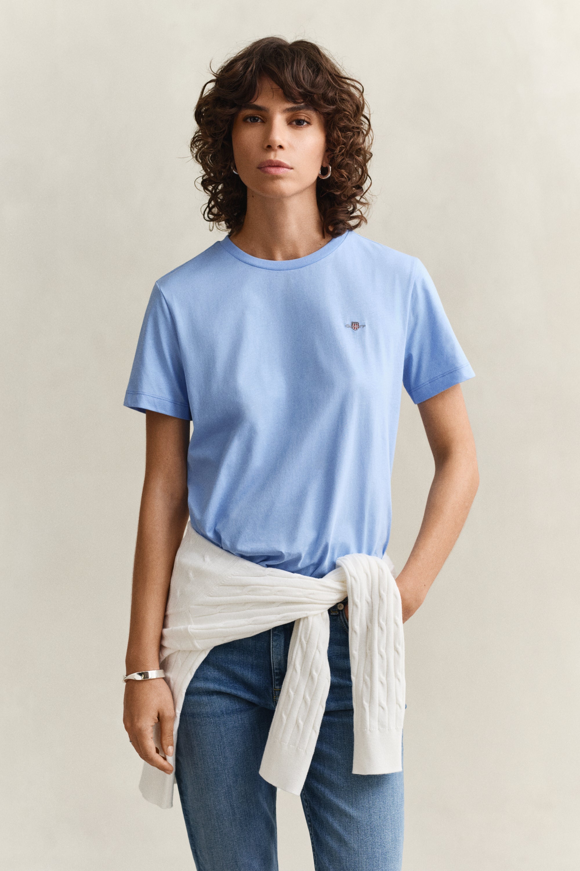 T-Shirt  Με Λογότυπο Shield GANT