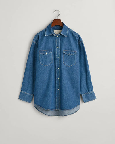 Πουκάμισο Τζιν Oversized (Outlet) GANT