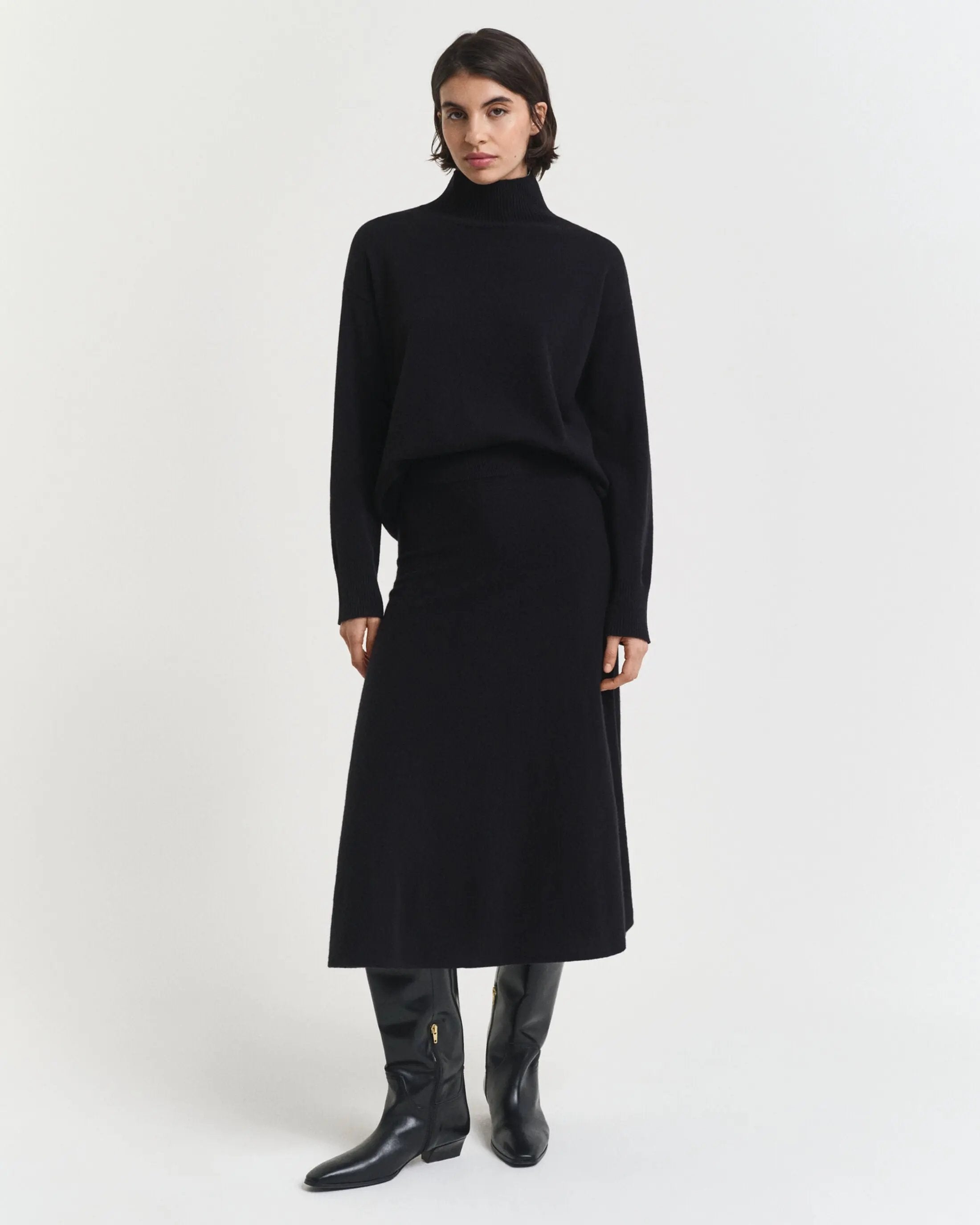 Μάλλινη Φούστα Midi