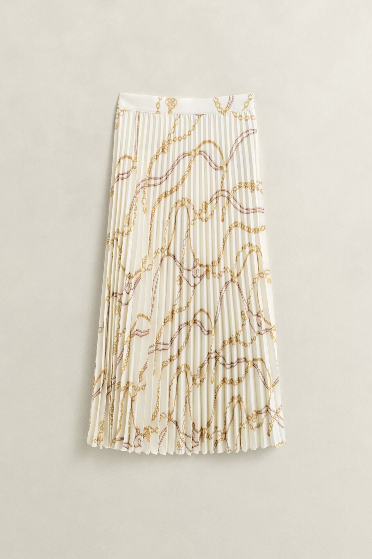 Φούστα Μίντι Πλισέ Με Σχέδιο GANT