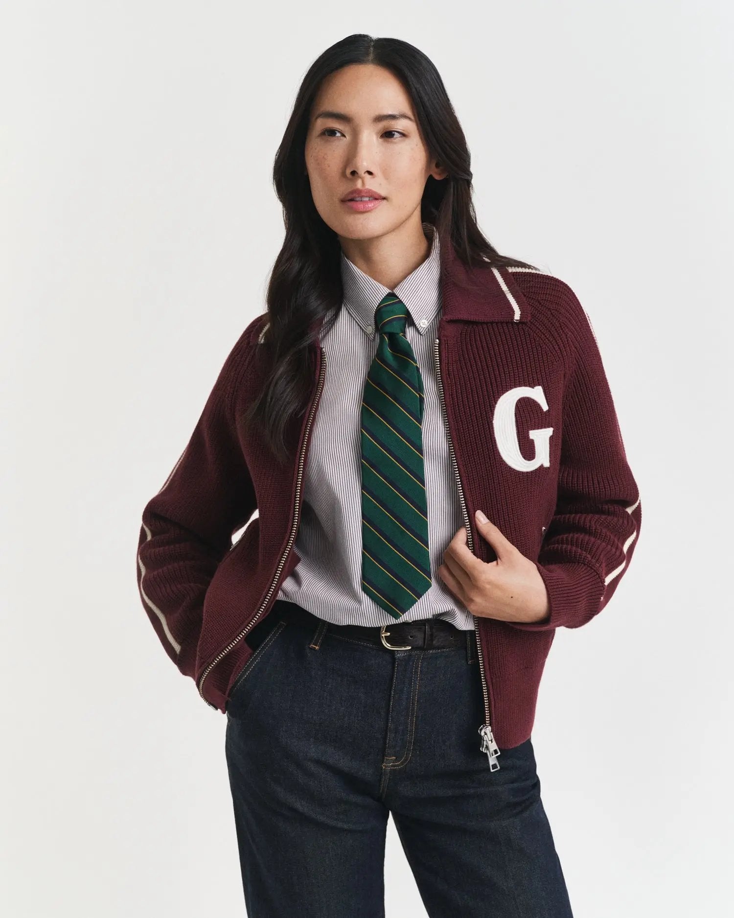 Ζακέτα GANT Varsity Με Φερμουάρ