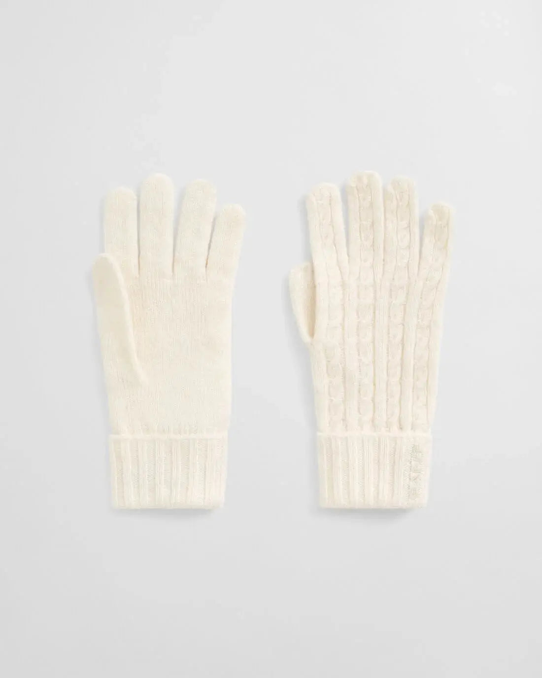 Μάλλινα Γάντια Με Πλέξη Cable GANT