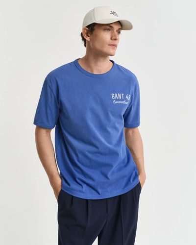 T-Shirt Με Στάμπα Varsity GANT