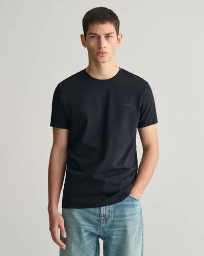 T-Shirt Contrast Λογότυπο GANT