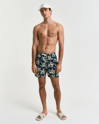 Μαγιό Tropical Leaves Σε Κανονική Γραμμή GANT