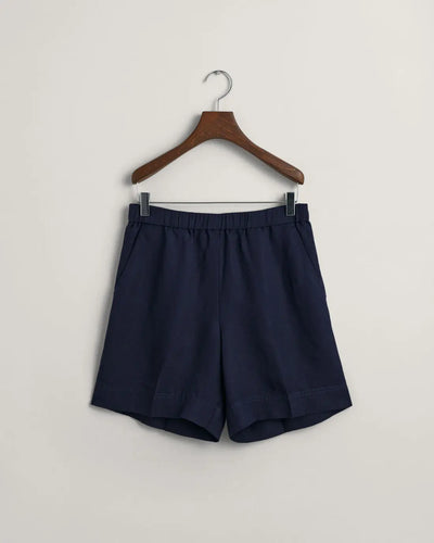Σορτς Λινό Pull-On Σε Χαλαρή Γραμμή (Outlet) GANT
