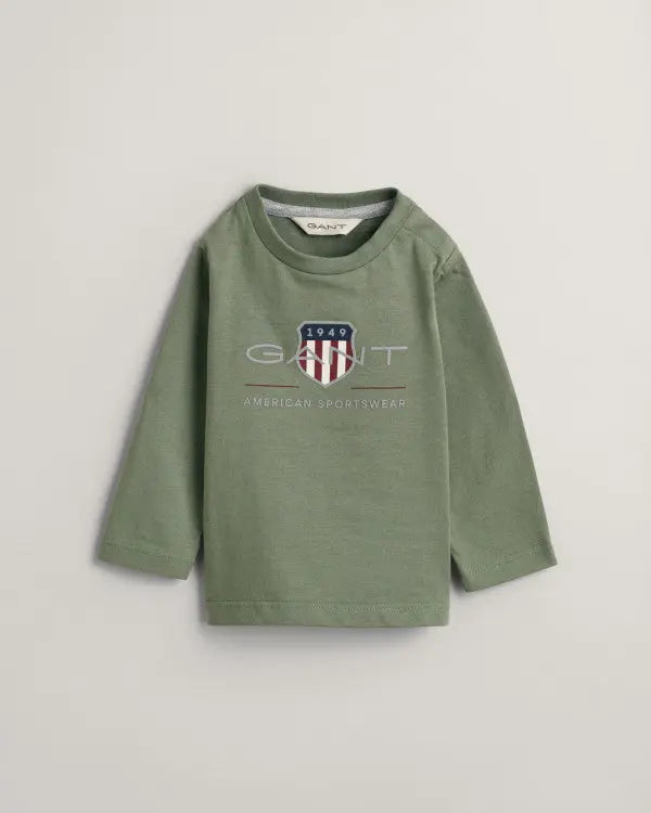 Βρεφική Μπλούζα Μακρυμάνικη Archive Shield GANT