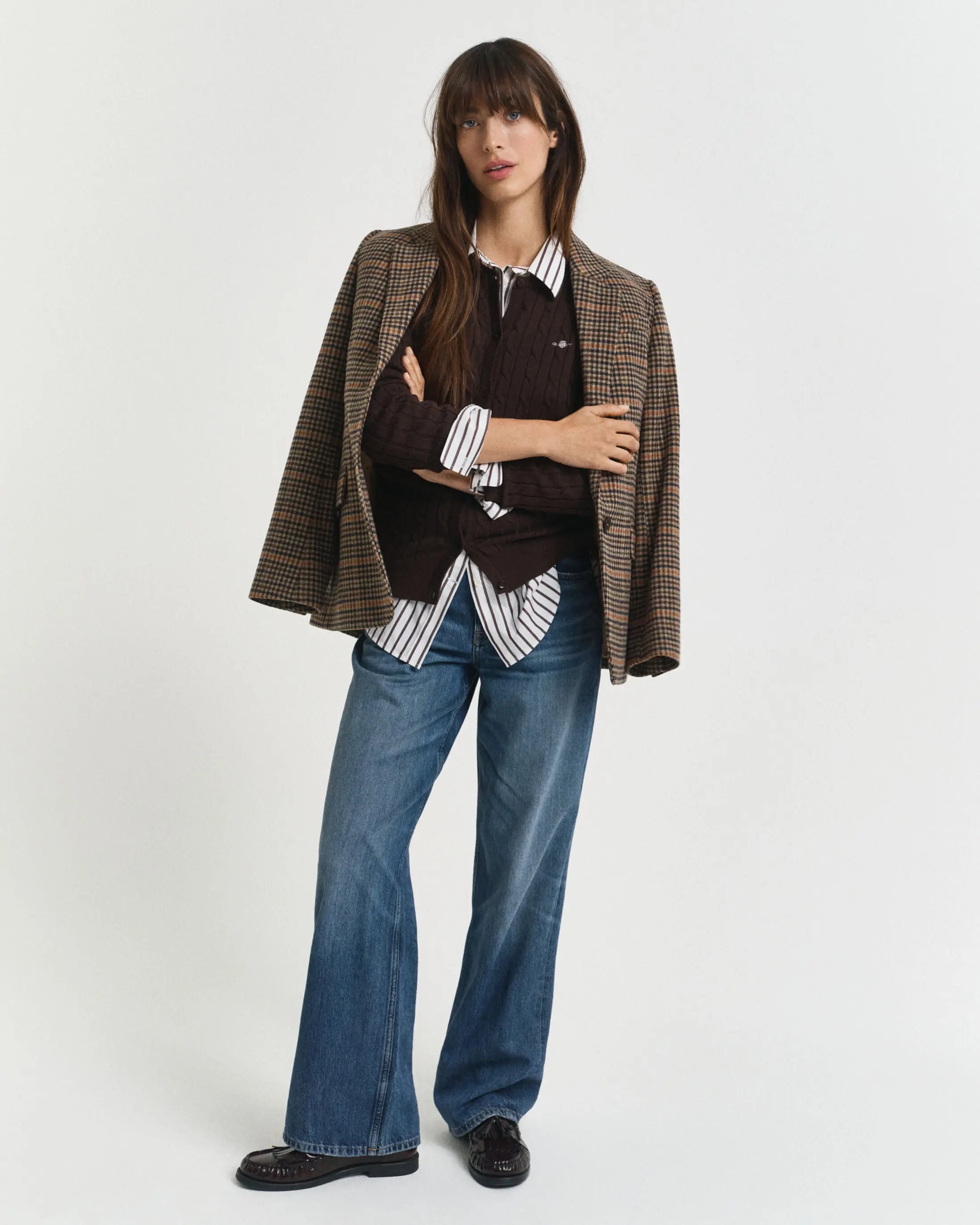 Βαμβακερή Ζακέτα Cable GANT