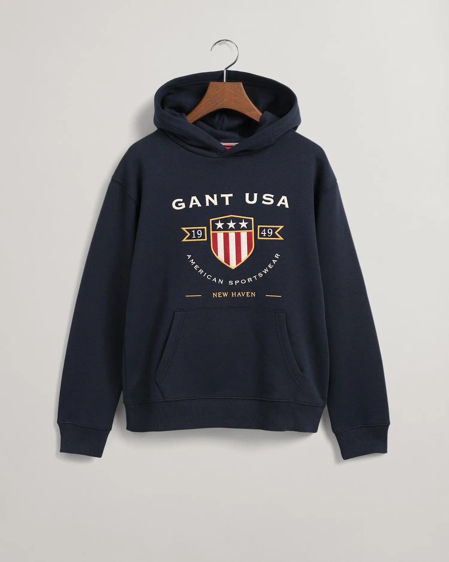 Φούτερ Με Κουκούλα Banner Shield Για Έφηβους (Outlet) GANT