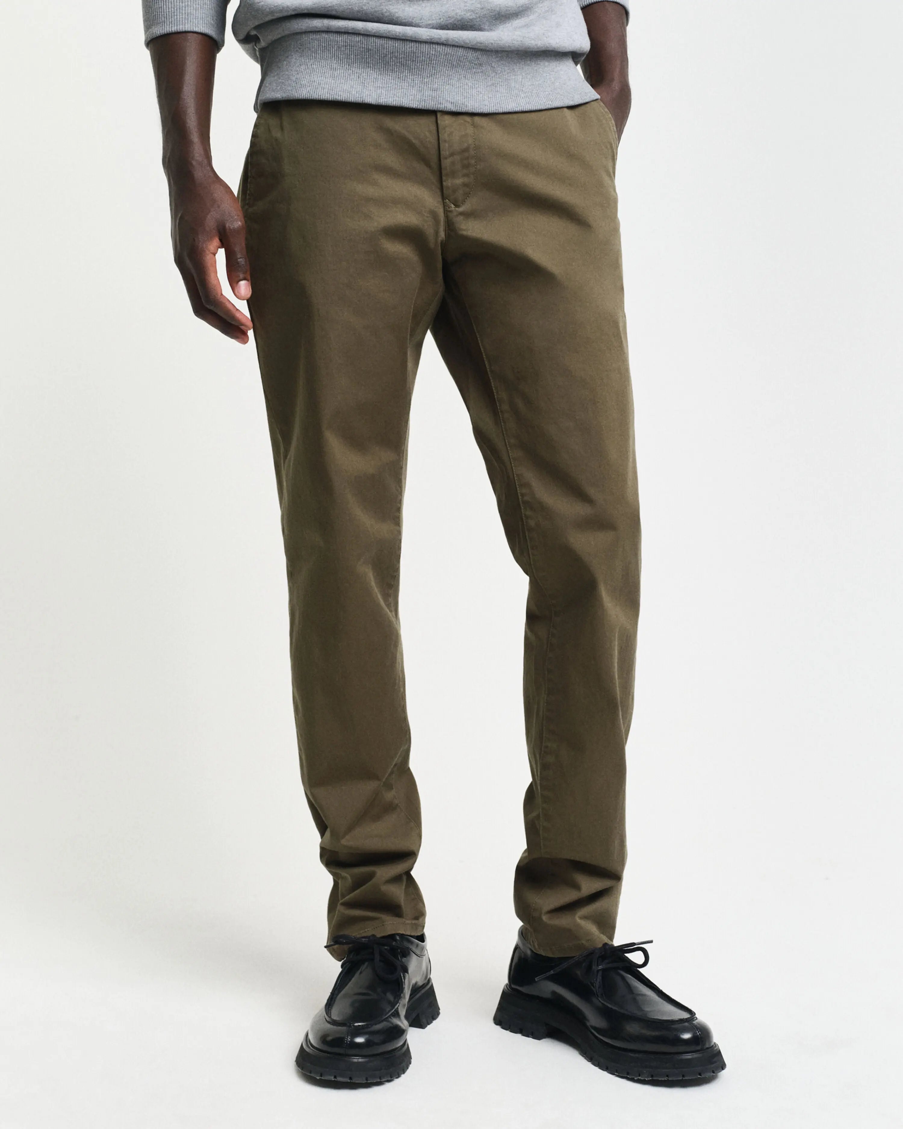 Παντελόνι Chinos Twill Σε Στενή Γραμμή (L34) GANT