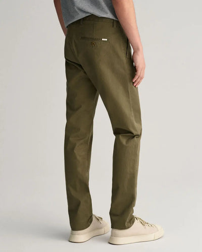 Παντελόνι Chinos Twill Σε Στενή Γραμμή (L34) GANT