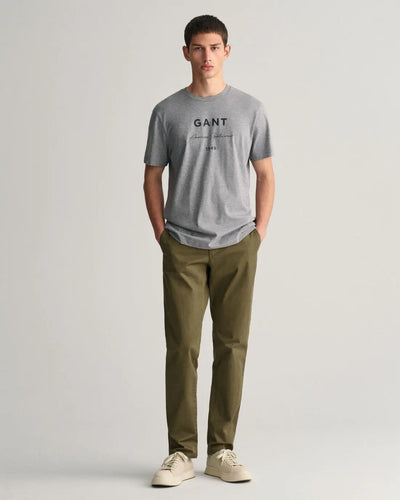 Παντελόνι Chinos Twill Σε Στενή Γραμμή (L34) GANT