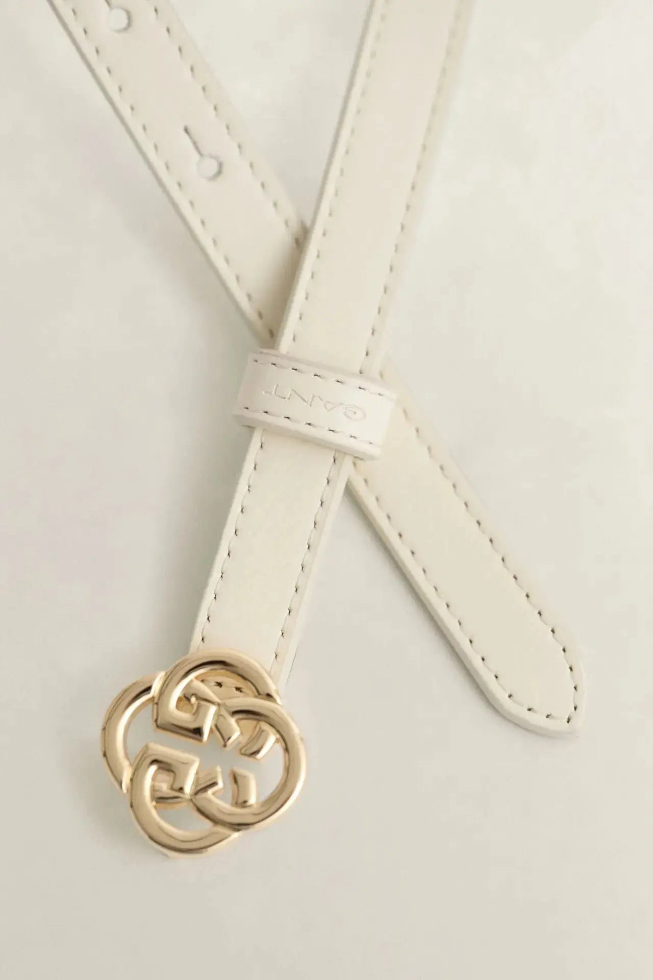 Δερμάτινη Ζώνη Με Αγκράφα Monogram (TSEK SIZE) GANT