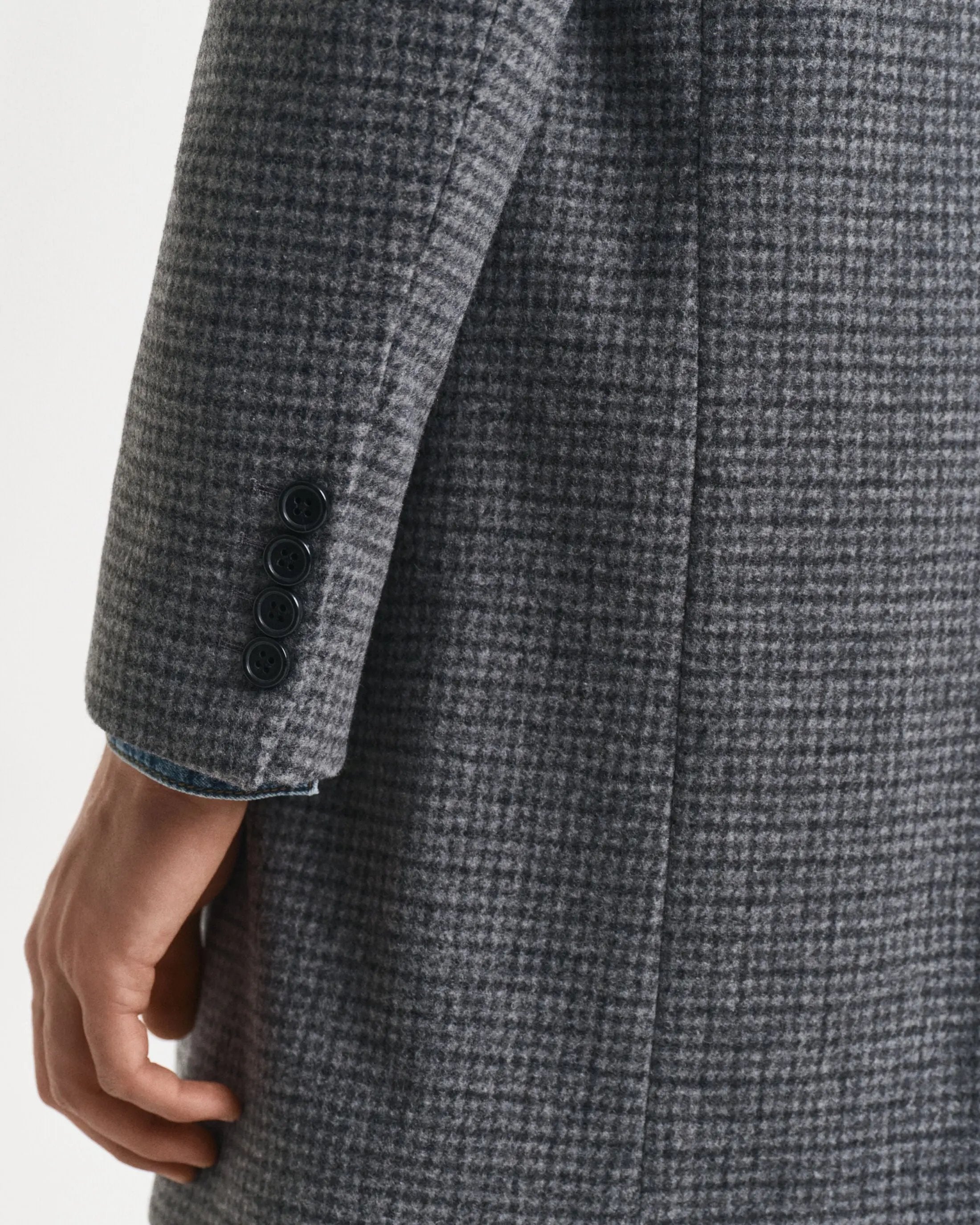 Δίχρωμο Παλτό Από Μαλλί GANT