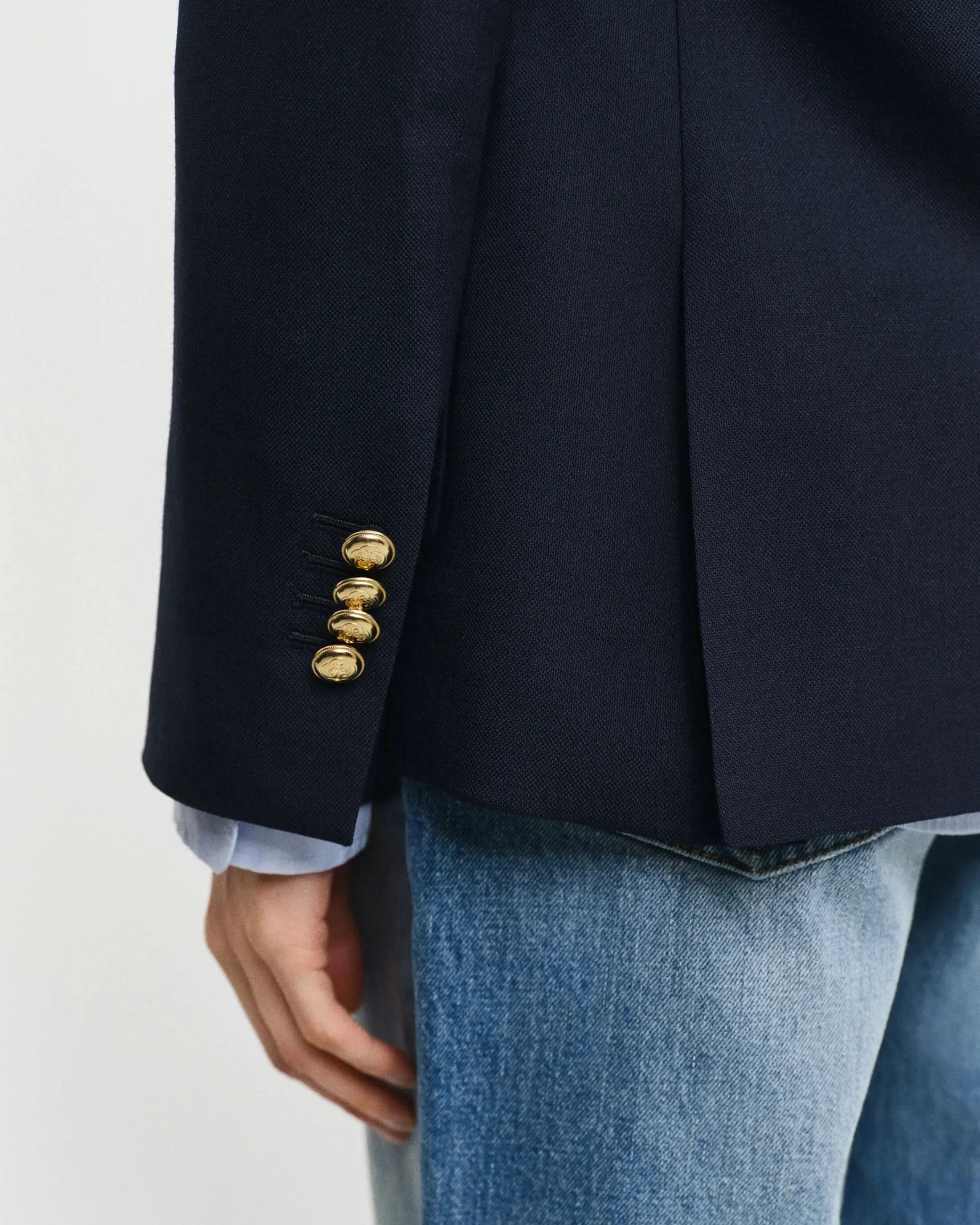 Διπλόπετο Club Σακάκι Από Μαλλί Hopsack GANT