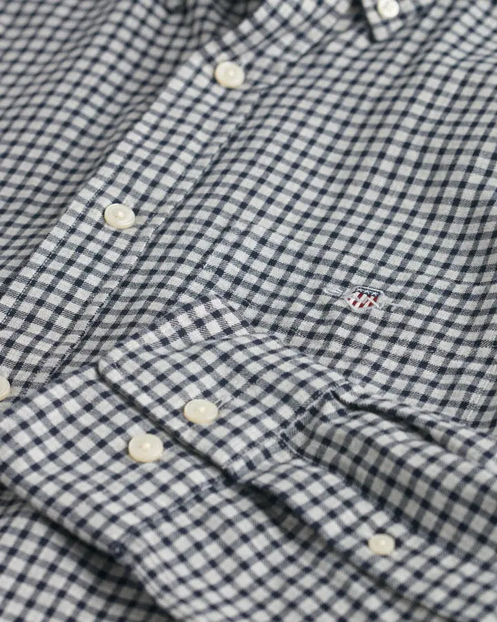 Πουκάμισο Flannel Καρό Micro Σε Κανονική Γραμμή (Outlet)