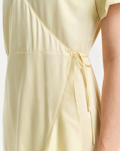 Φόρεμα Κοντομάνικο Frilly Wrap GANT