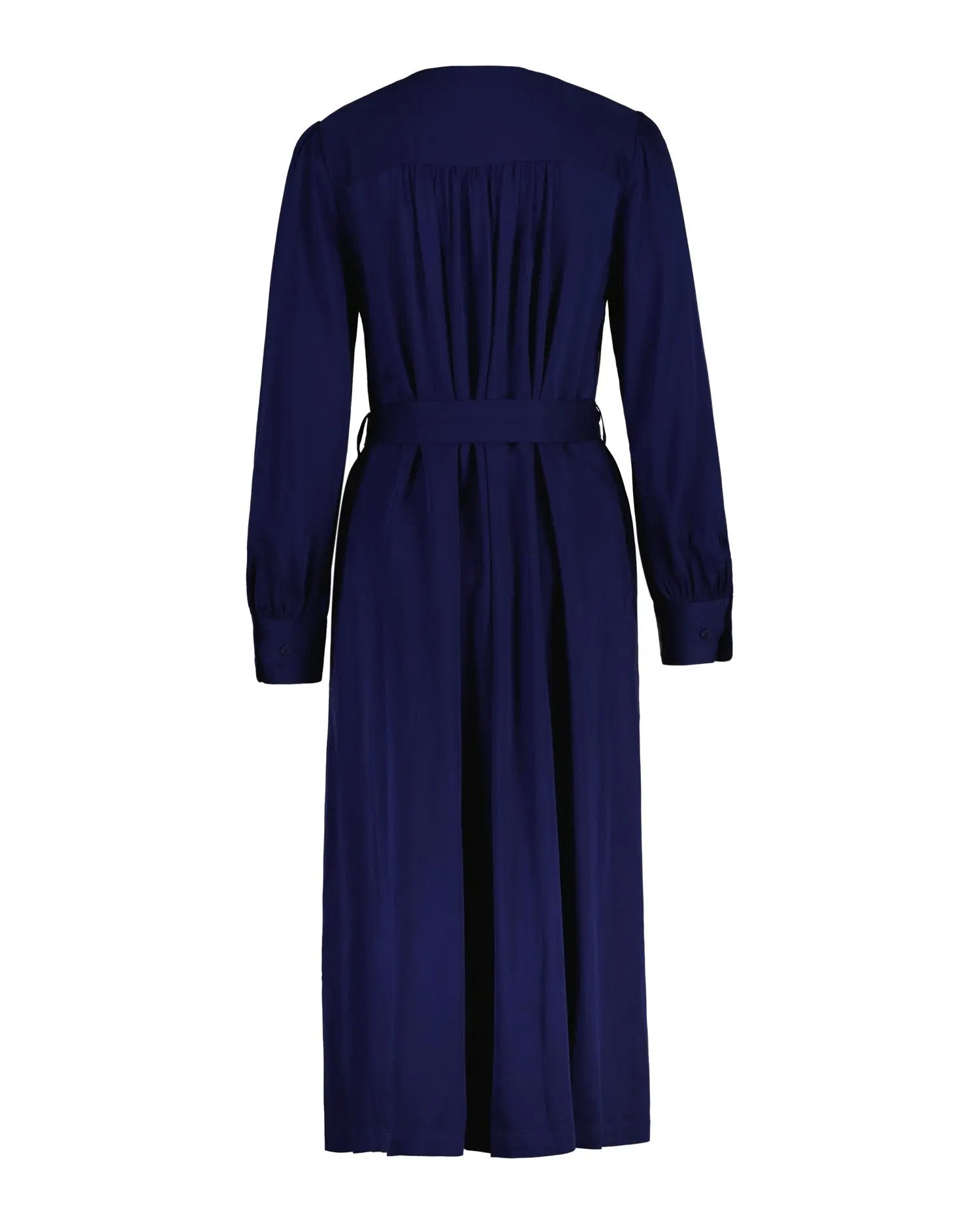 Φόρεμα Με V-Λαιμόκοψη & Ζώνη στη Μέση GANT