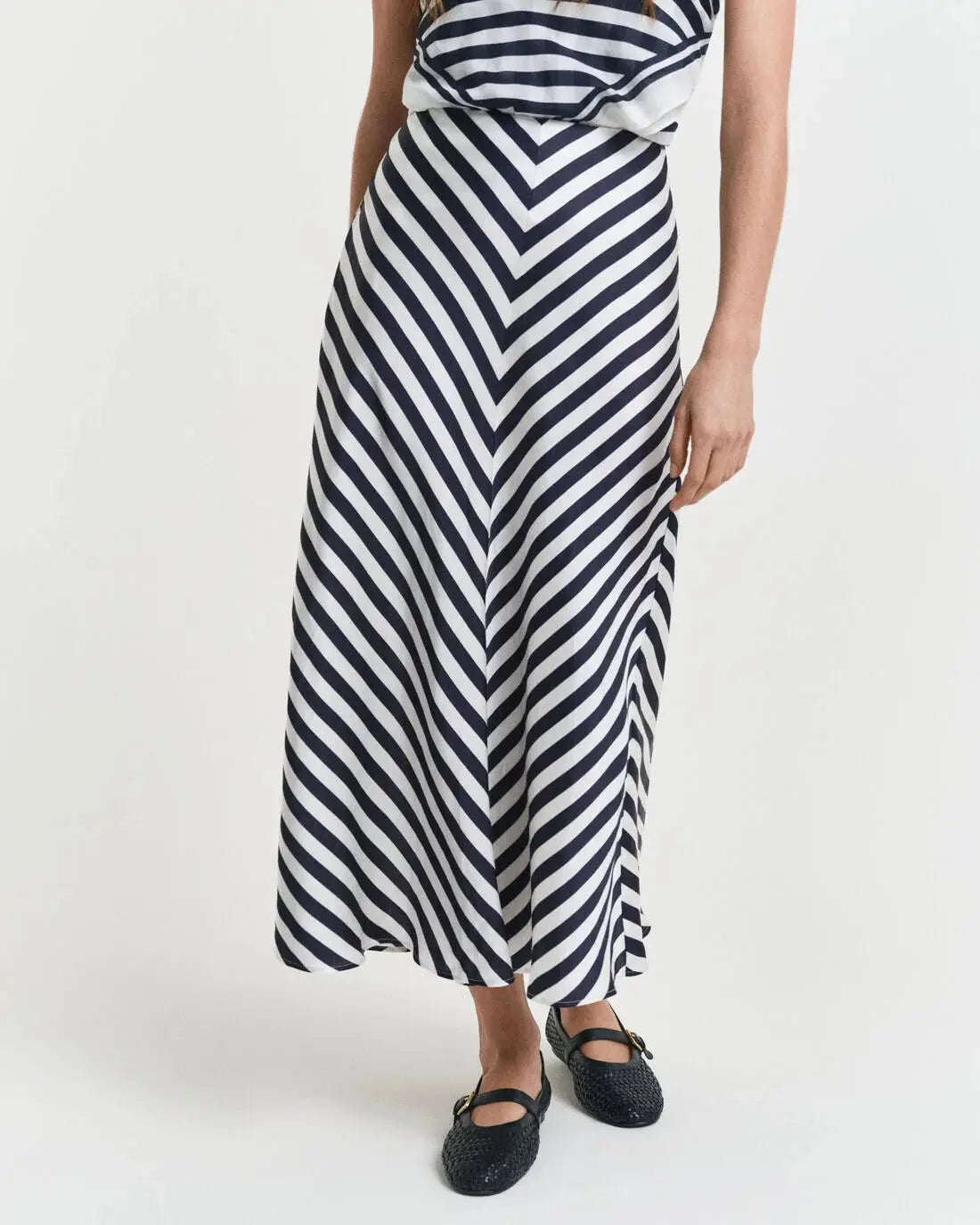 Φούστα Chevron Ριγέ GANT