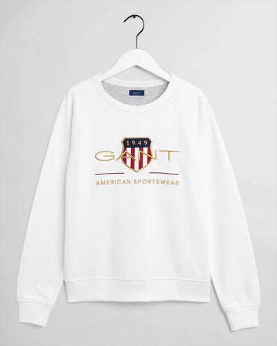 Φούτερ Archive Shield Με Λαιμόκοψη Για Έφηβους (Outlet) GANT