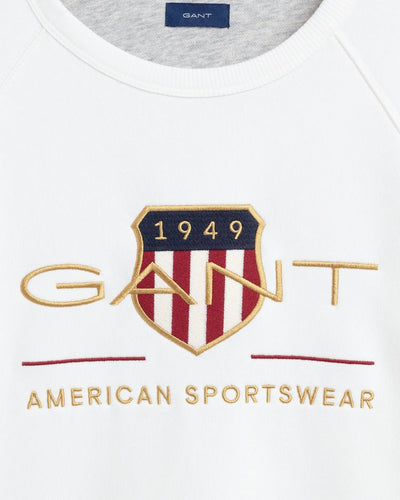 Φούτερ Archive Shield Με Λαιμόκοψη Για Έφηβους (Outlet) GANT