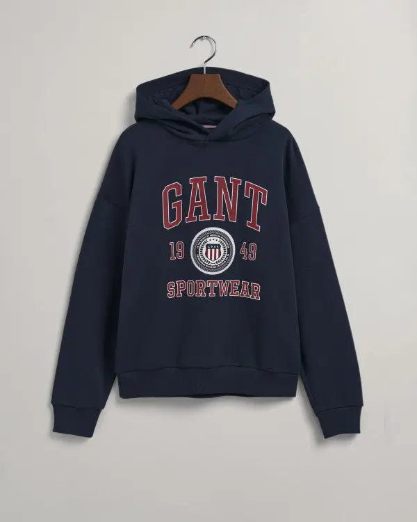 Φούτερ Crest Shield Με Κουκούλα Για Έφηβους (Outlet) GANT
