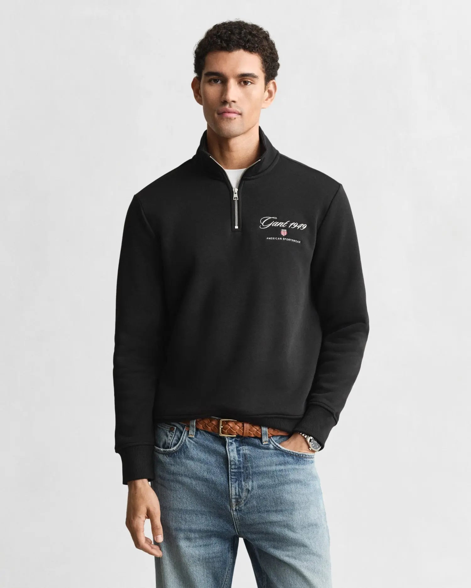Φούτερ GANT Graphic Half-Zip