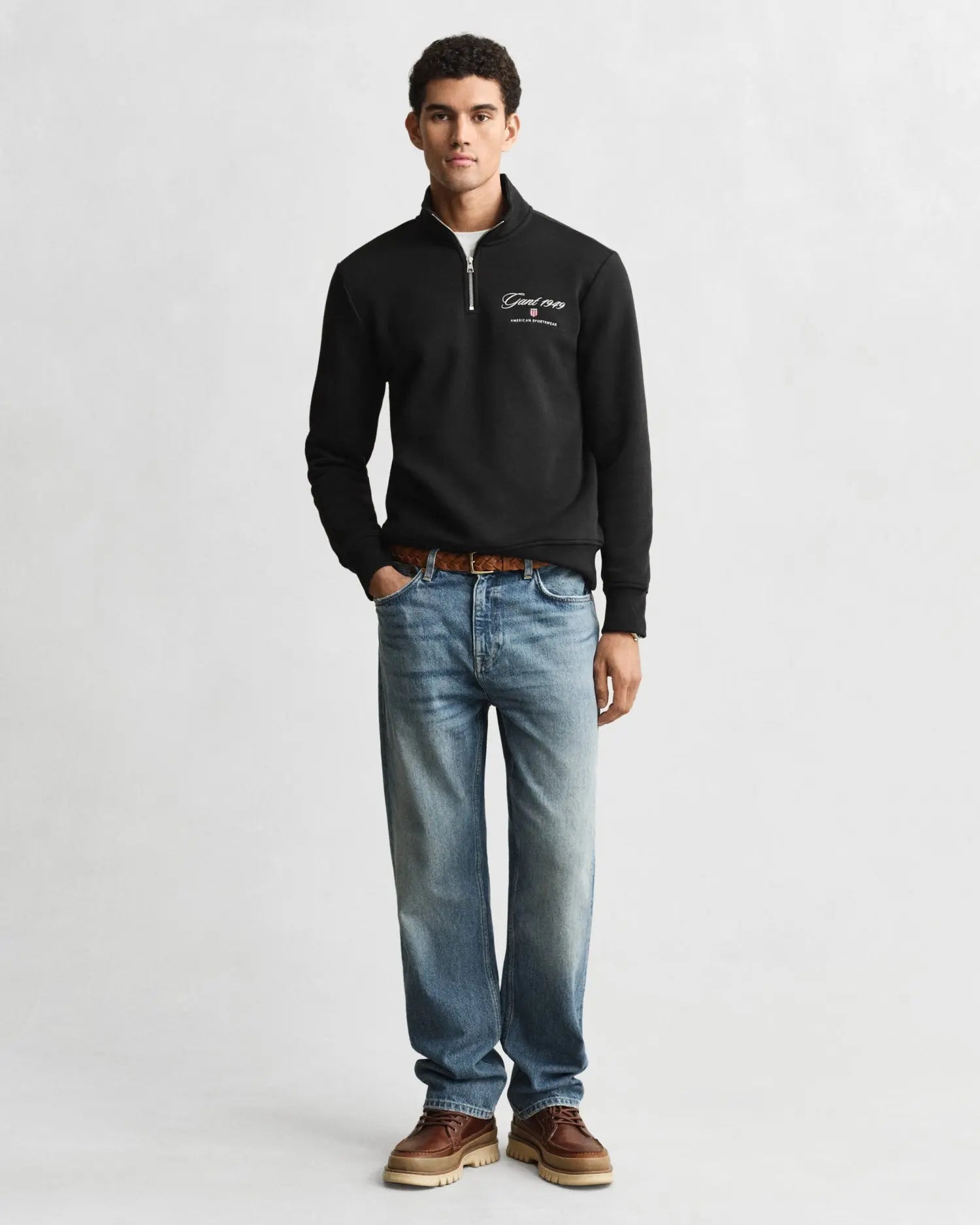 Φούτερ GANT Graphic Half-Zip GANT