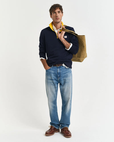 Φούτερ Half-Zip Με Χρωματική Αντίθεση GANT
