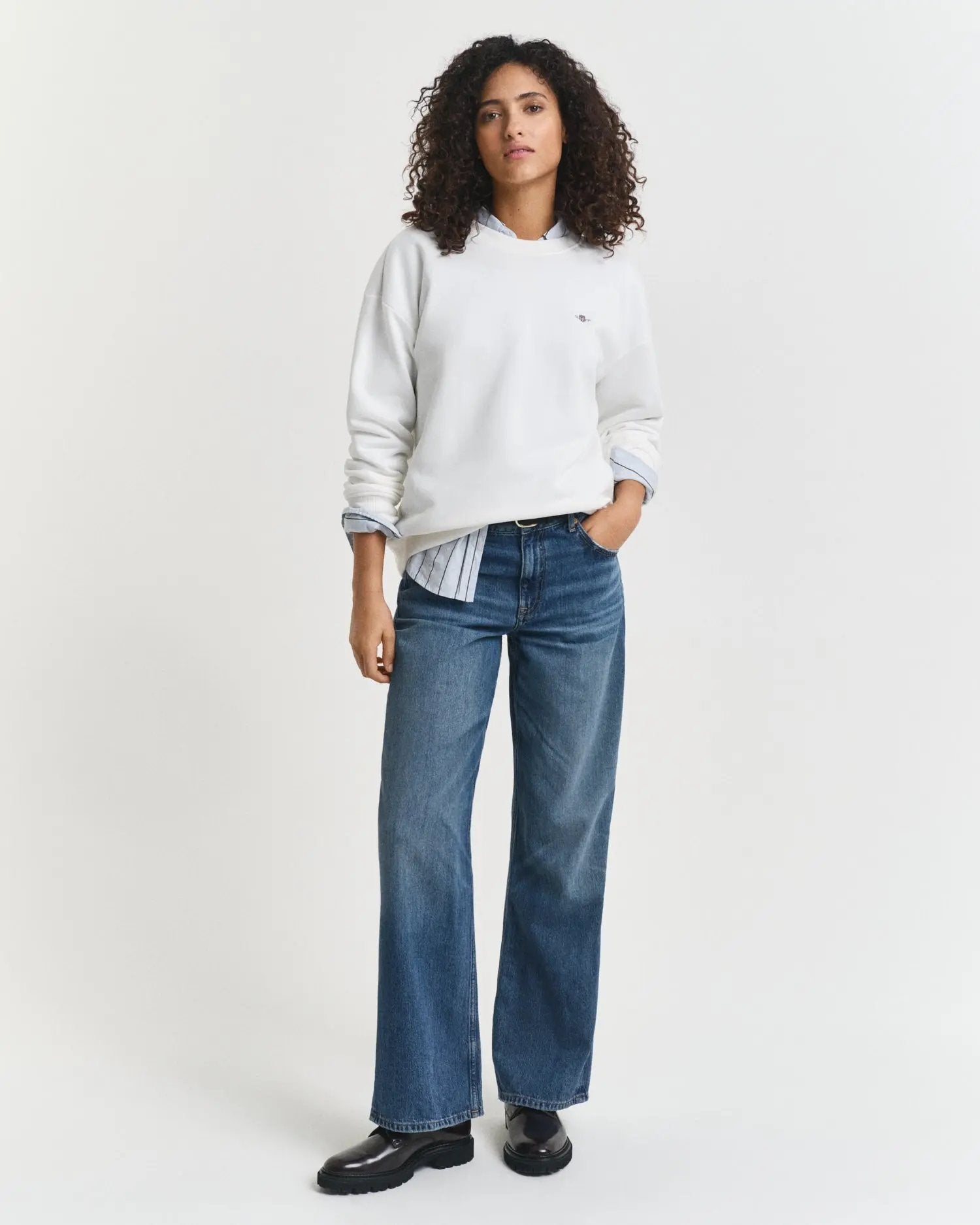 Φούτερ Shield Με Λαιμόκοψη GANT