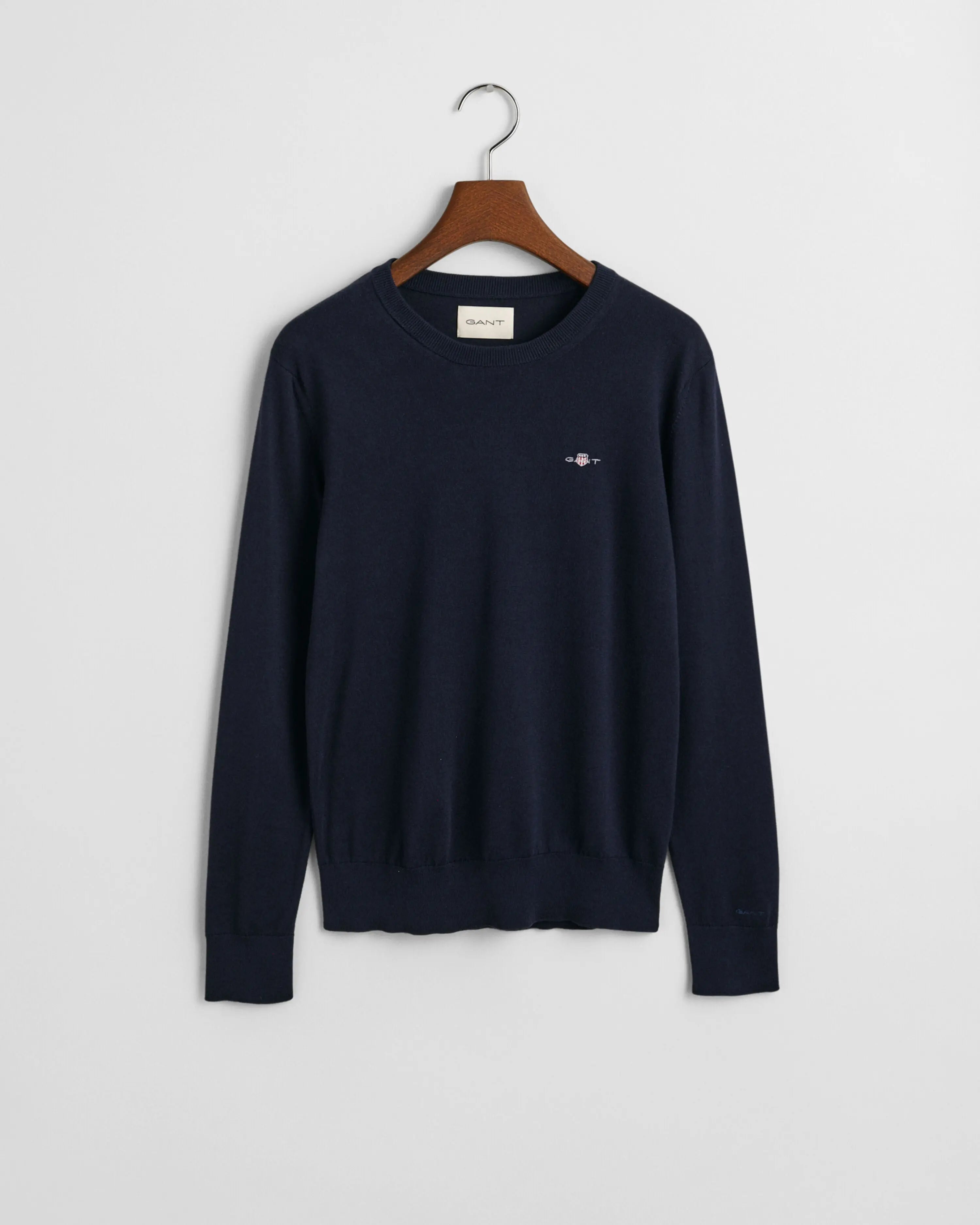 Πουλόβερ Μάλλινο Με Λαιμόκοψη GANT